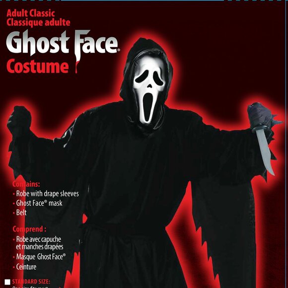 Ghost Face ® - Adult Costume - Fun World - Picture 3 of 4